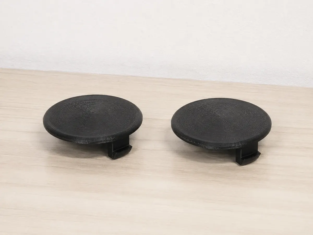 Tapones impresos.